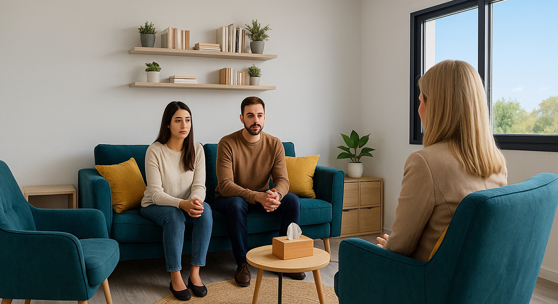 Illustration d'une therapie de couple à Gargenville